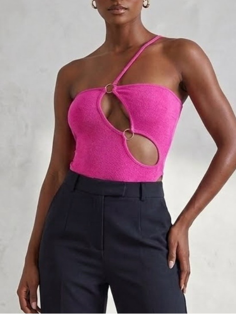 NEW PrettyLittleThing Asymmetrical Top